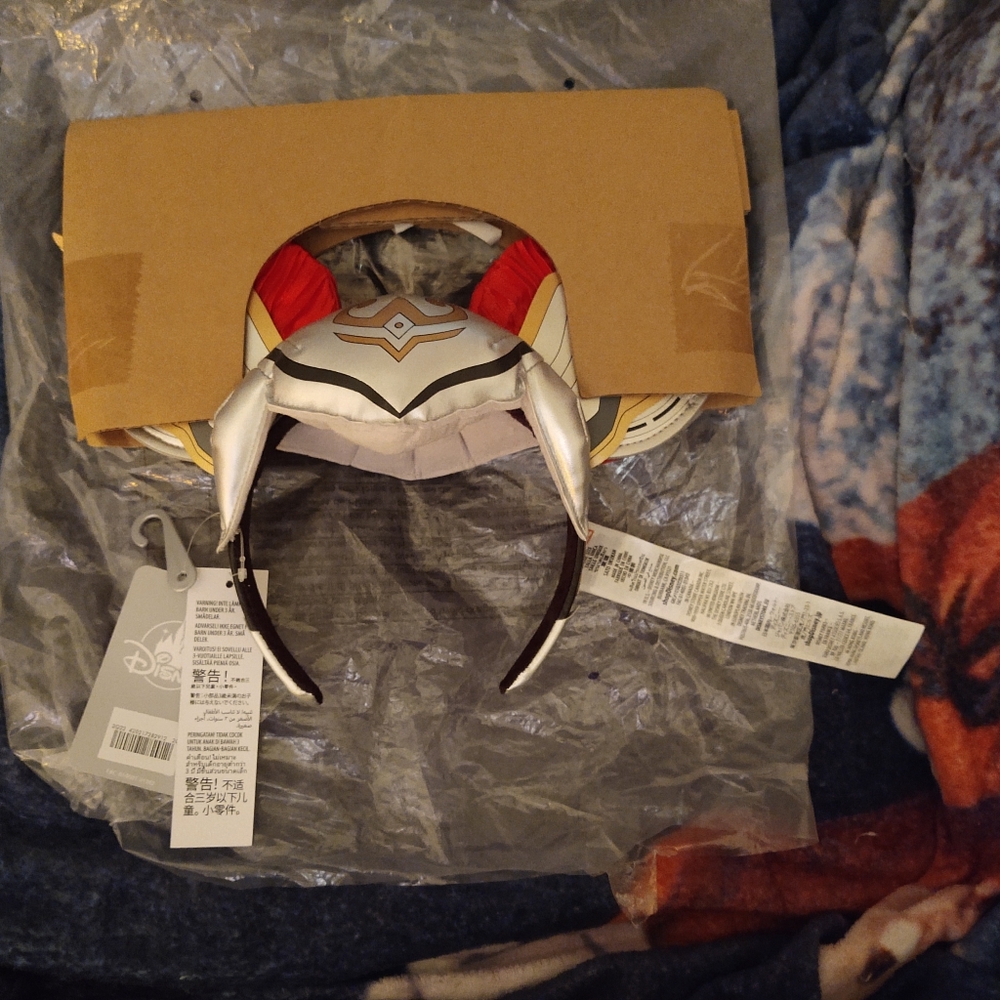 💜SOLD💜Disney Parks Mighty Thor Love & Thunder Ear Headband NWT RELEASED 2022 - Picture 7 of 7